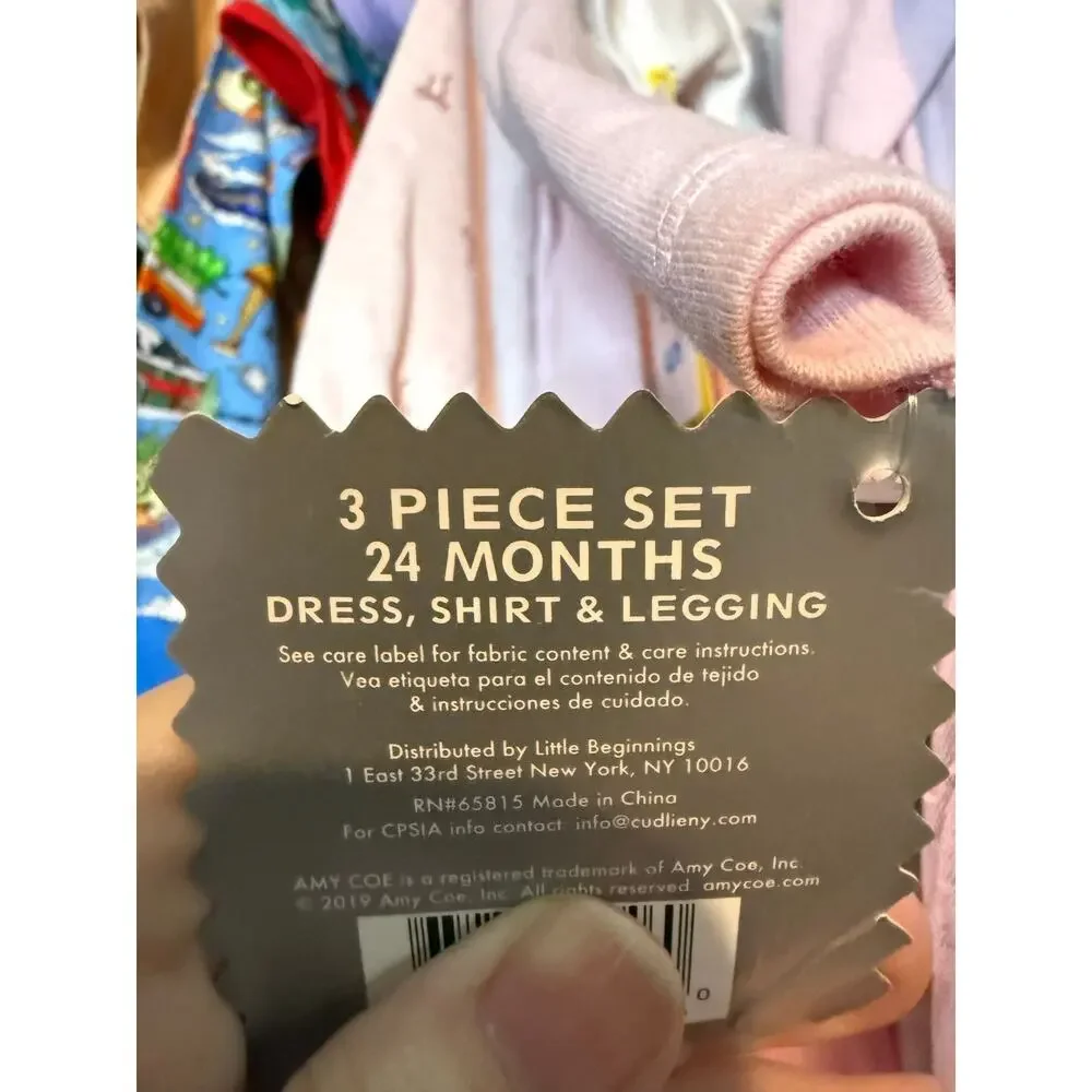 Copied - Unicorn 3 piece set NWT 12 Months